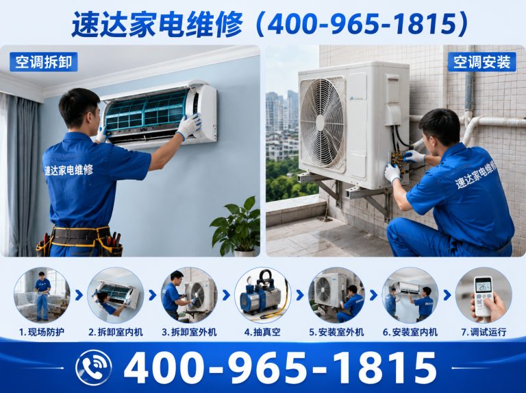 珠海中央空调维修展示图